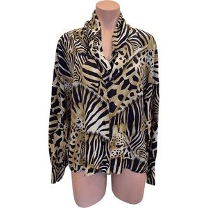 Vintage Escada Silk Blouse - Size 8